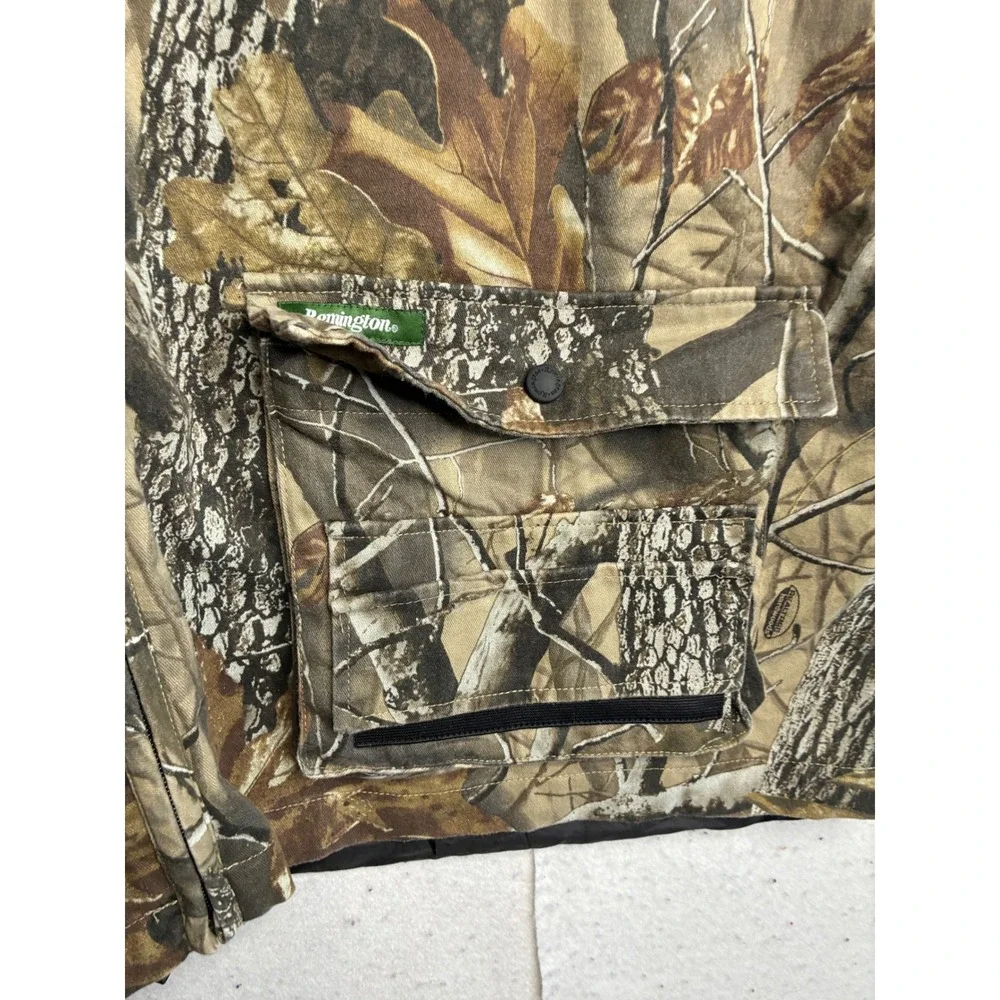 Remington Mens 2XL Hardwoods Camo Mesh Back Hunting Vest 11400HW Utility